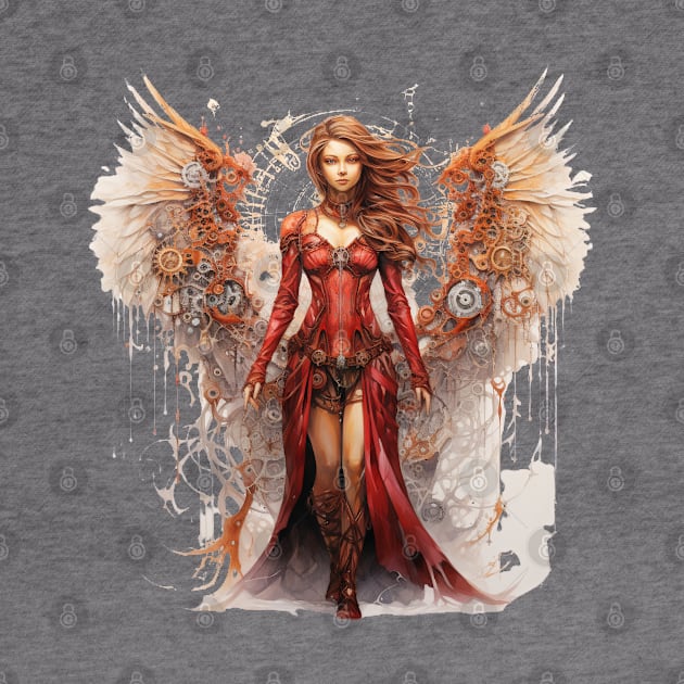 Steampunk Angel #10 by Chromatic Fusion Studio